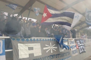 I tifosi fasanesi a Conversano (foto US Fasano)