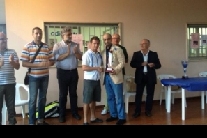 La premiazione di Tramontano a Putignano