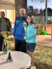 Noemi Cisternino vincitrice della sez. NC al torneo di IV cat svoltosi presso il CT Cisternino.